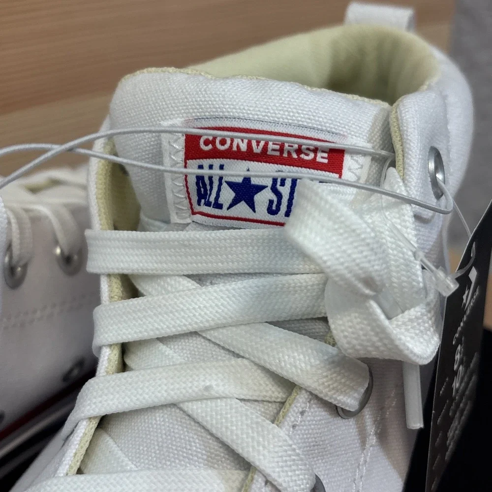 Converse CT Street Mid Sneakers White Natural 149546F Men's  8.5 Womens Sz 10.5